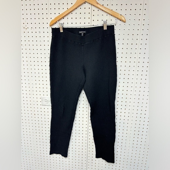 Eileen Fisher Waffle Knit Straight Leg Pants - Picture 1 of 6